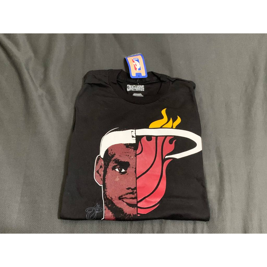 NBA Miami Heat Lebron James LOGO T-shirt 詹姆士/邁阿密熱火