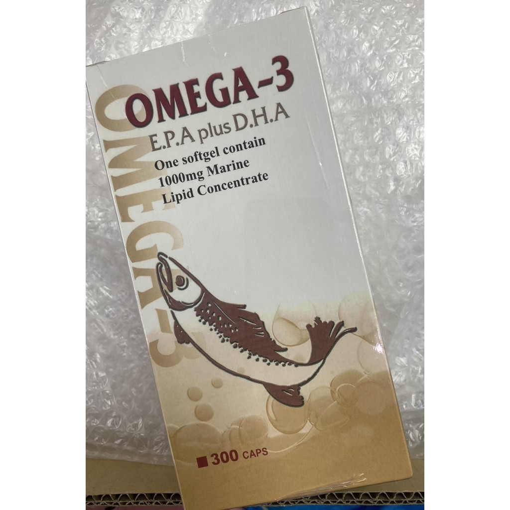 ⭐正品⭐ 優利寶軟膠囊 300顆 EPA plus DHA 深海魚油 健康輔助食品 大包裝 守護全家的健康