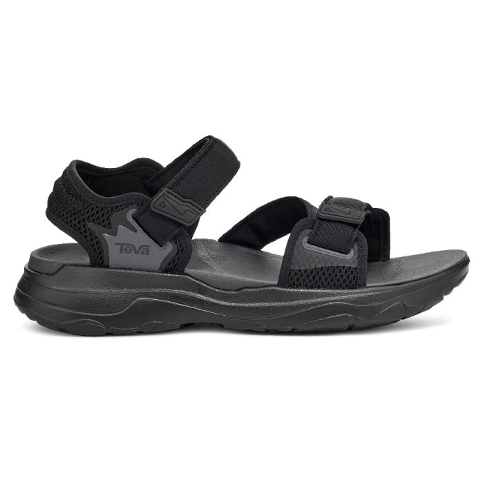 【TEVA】男款 ZYMIC 輕量運動涼鞋 黑