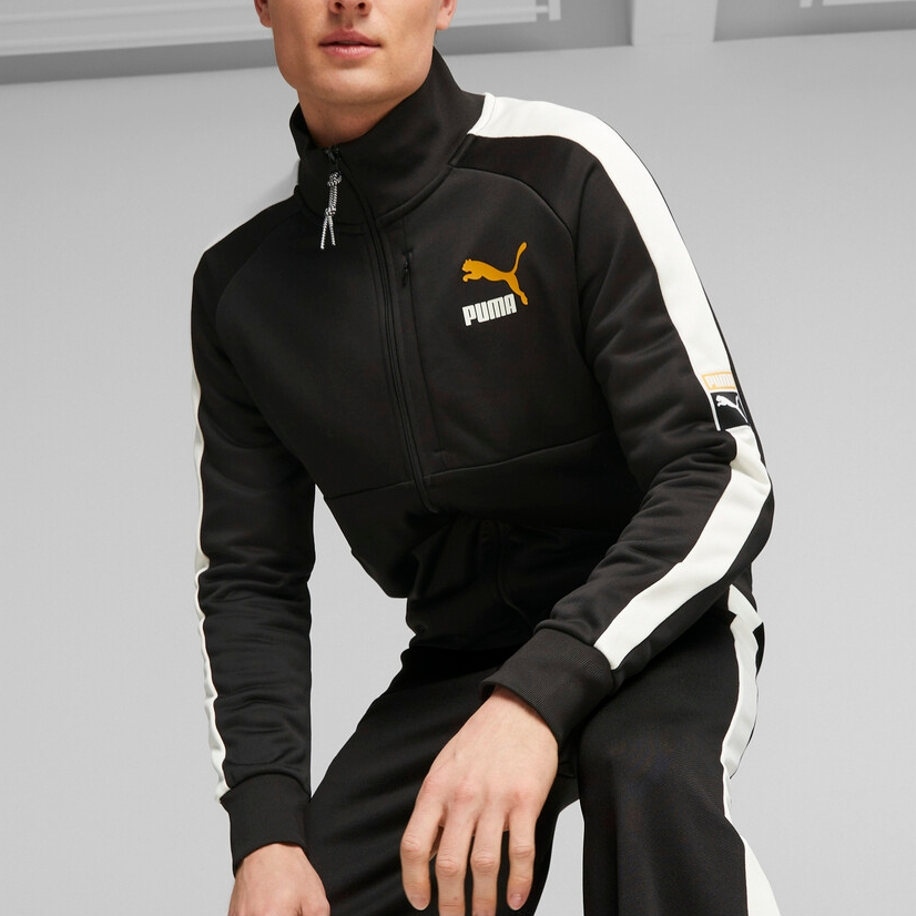 PUMA 外套 男款 運動外套 流行系列  立領外套  歐規 帥氣 舒適 好穿 保暖  黑 62135101