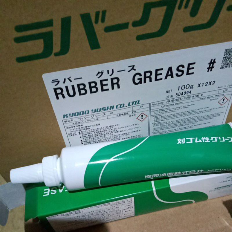 日本協同100g橡膠相容性極佳協同 Kyodo 橡膠黃油 RUBBER GREASE 煞車 分泵 總磅 活塞 卡鉗 油封