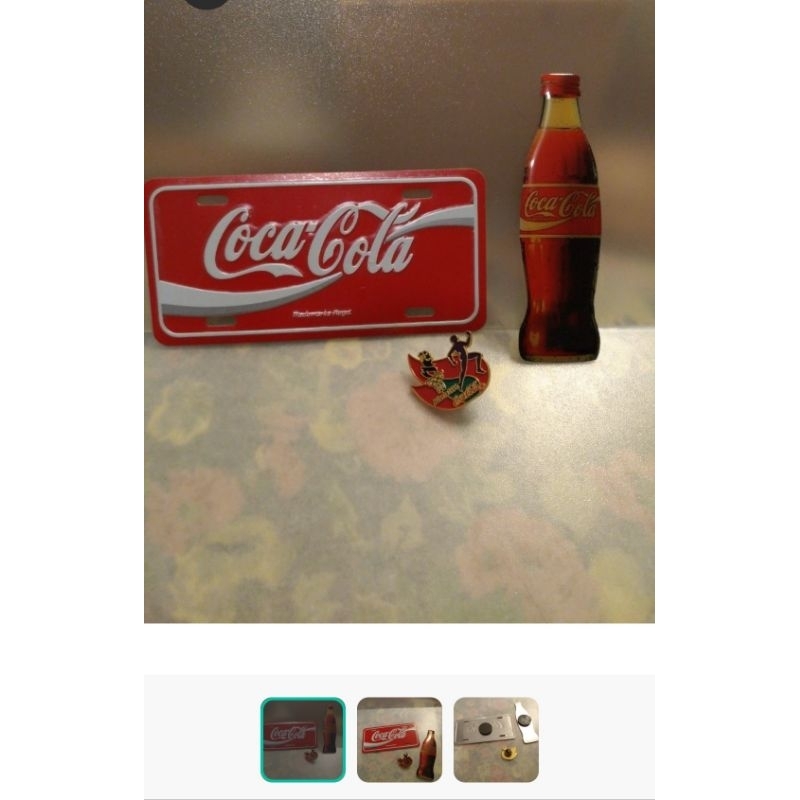可口可樂冰箱貼+ 1996胸章