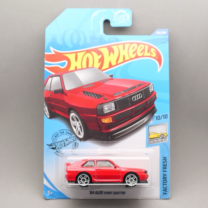 Hot Wheels 風火輪 Audi Sport Quattro 紅色 美版