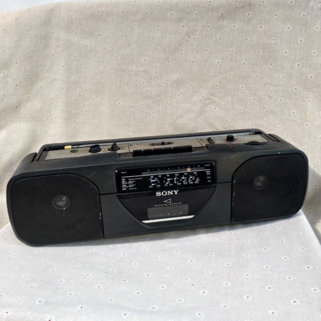 SONY CFS-2015 小型手提音響 卡帶 錄音帶播放器 錄音機 收錄音機 收音機