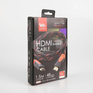 ［Ronever] 8K HDMI 2.1 編織影音傳輸線 -1.5米 3米