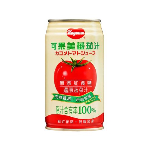 可果美蕃茄汁無鹽340ml*6罐