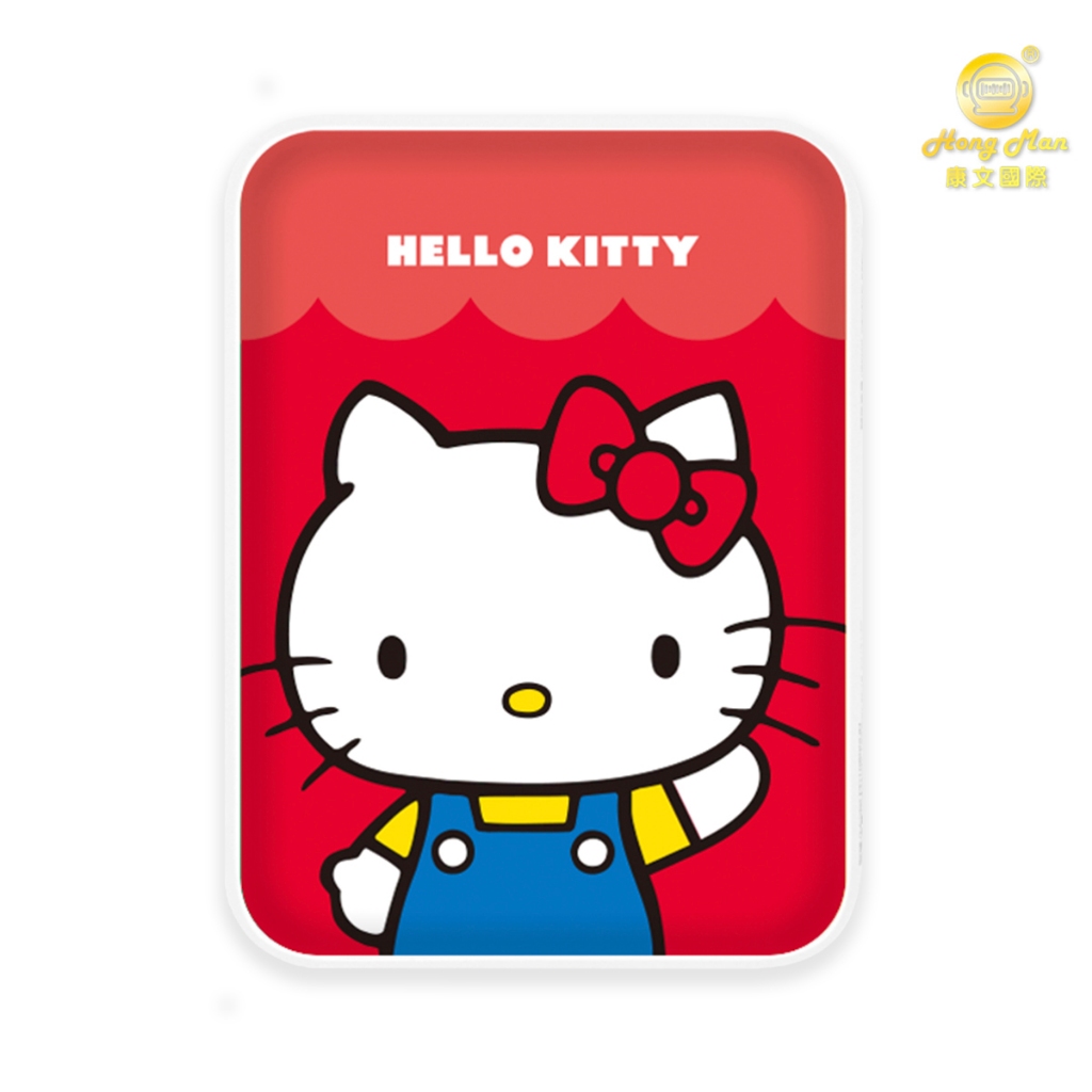 【Hong Man】三麗鷗系列 口袋行動電源 大頭Hello Kitty