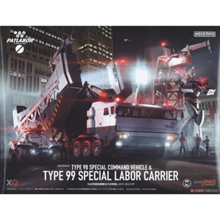 萬年 坤彩 GSC MODEROID 1/60 機動警察 99式 運輸車 & 98式 指揮車 組裝模型