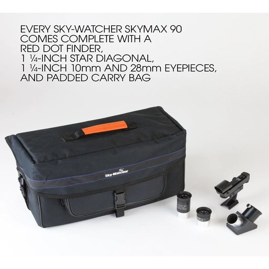 Sky-Watcher Skymax 90高倍率天文望遠鏡組(含袋) 9成新