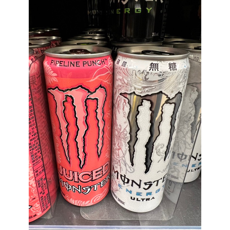 【Monster Energy 魔爪】 能量碳酸飲料 原味 /超越無糖/管浪潘趣/超越仙境