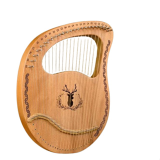 【歐適樂】拇指琴 16弦萊雅琴小豎琴箜篌初學者小型里拉琴小眾樂器便攜式易學樂器音樂