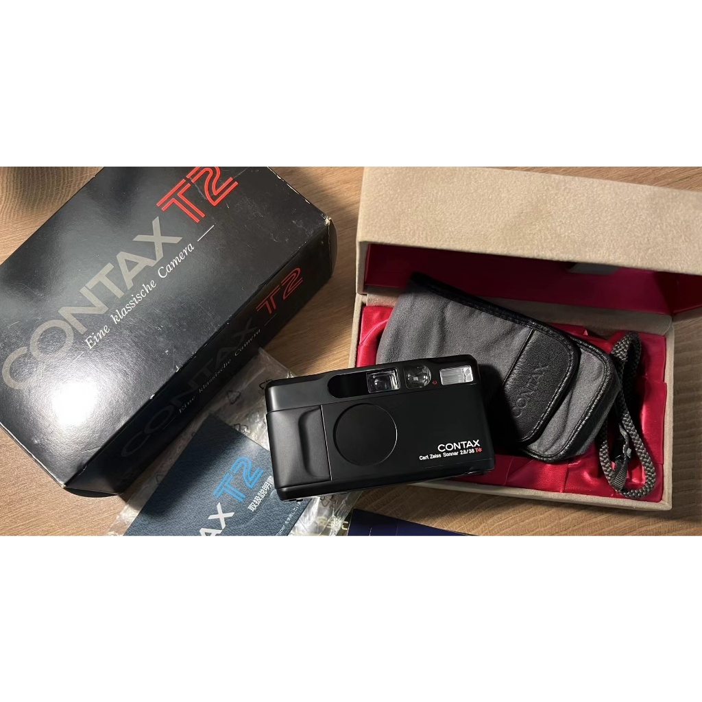 日本 CONTAX T2 純黑漆限定版本