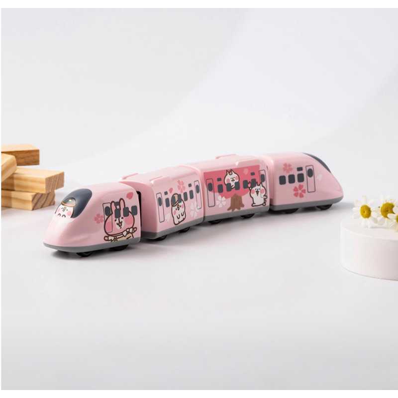 現貨🔥 台灣高鐵 高鐵X卡娜赫拉聯名四輛組 粉紅兔兔 P助