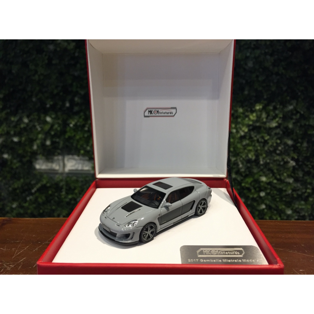 1/64 MK Gemballa Mistrale Porsche Panamera Grey MK0601【MGM】