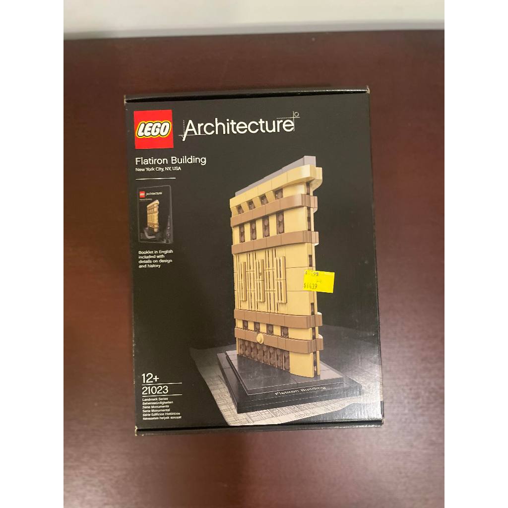 LEGO 21023 建筑系列 紐約熨斗大廈Architecture Flatiron Buil LEGO 樂高 熨斗