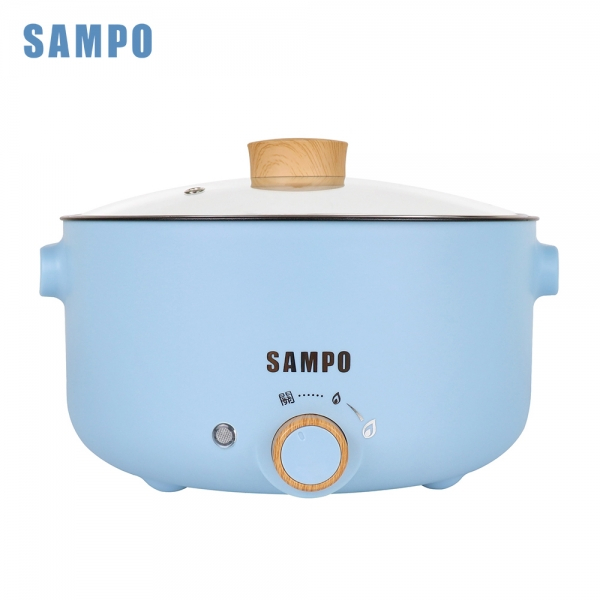 【聲寶 SAMPO】五公升日式多功能料理鍋 TQ-B20501CL 美食鍋 電火鍋 不沾塗層 兩段火力 煎煮炒燉