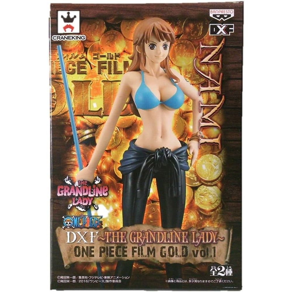 日版 金證 海賊王 DXF GRANDLINE LADY FILM GOLD vol.1 黃金城 劇場版 娜美 航海王