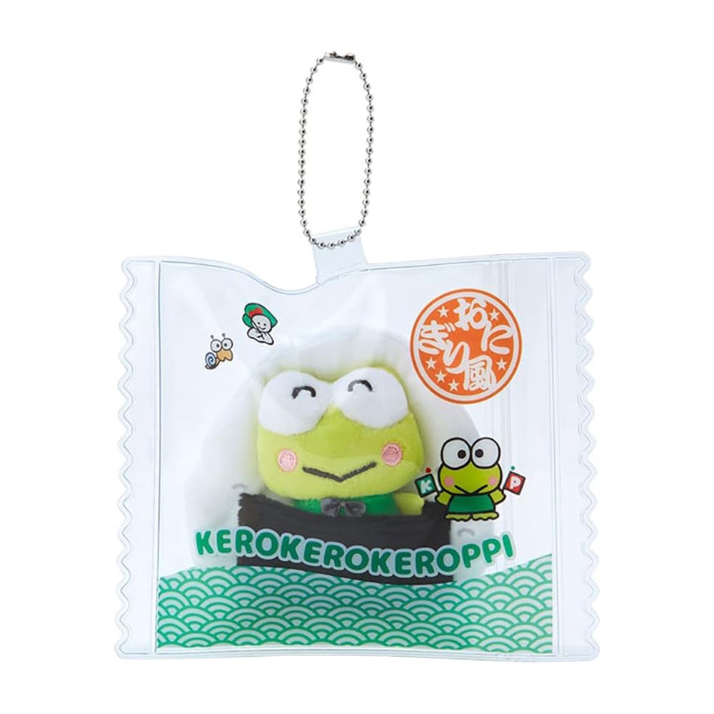 Sanrio 三麗鷗 便利商店系列 造型玩偶吊飾 娃包 大眼蛙 飯糰 277576
