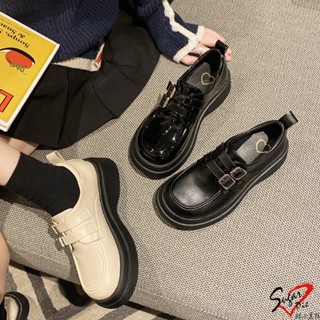 個性潮流😍雙排扣厚底紳士鞋【臺灣現貨快出】牛津鞋 復古英倫風皮鞋 厚底時尚 百搭學院風 小皮鞋 樂福鞋 紳士鞋 2781