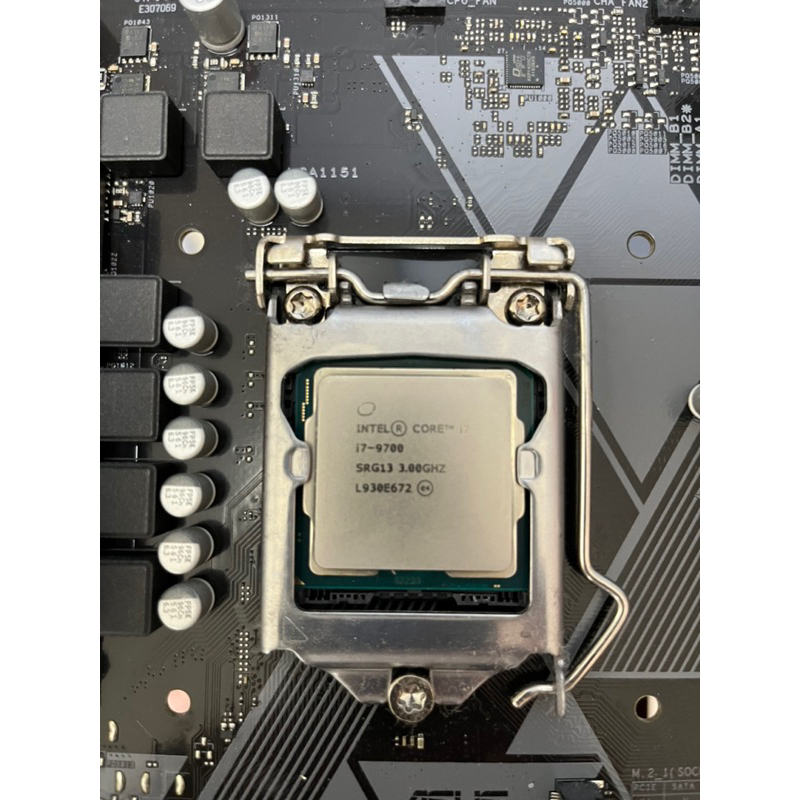 【二手】(不拆賣)CPU(I7-9700)+MB(B365)+Power(650W)