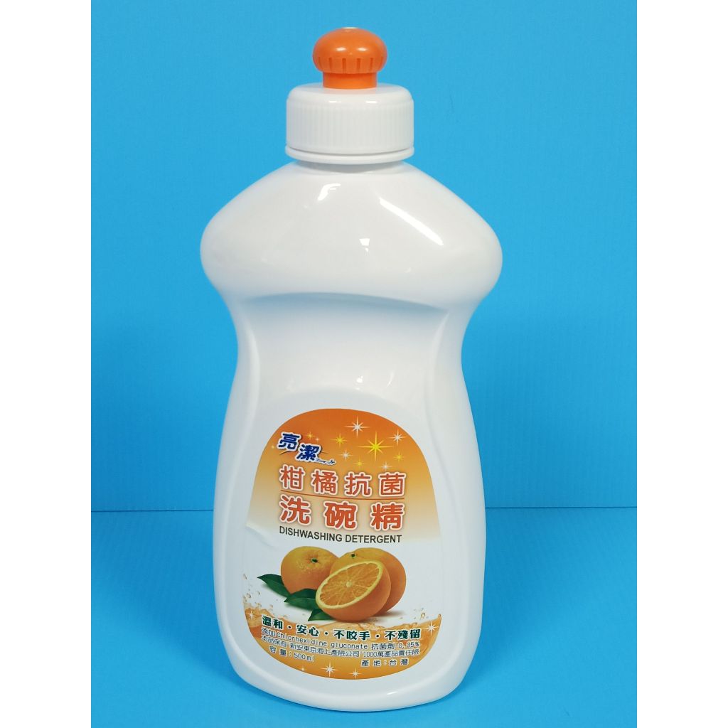 【竹科威廉】【2023】【合世】【亮潔 柑橘抗菌 洗碗精】【500ml】