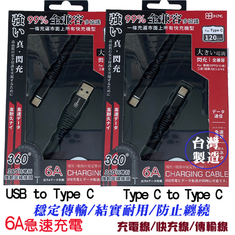 台灣製造【6A快速充電線】Apple iPhone 15 i15 Pro Max i15 Plus充電線 快充線 快充線