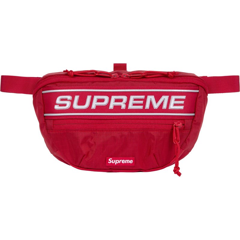 SUPREME FW23 3D LOGO WAIST BAG 腰包 / 側背包 (紅色) 化學原宿