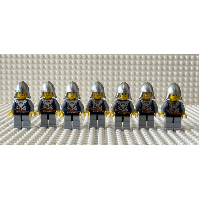 LEGO樂高 城堡系列 絕版 7091 7094皇冠 士兵 徵兵 人偶