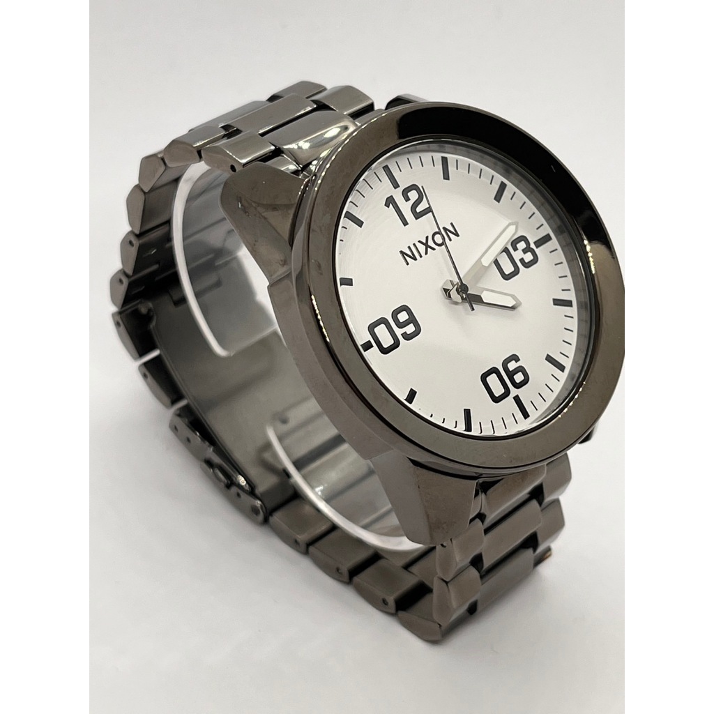NIXON CORPORAL SS 防水手錶 手錶男生 鋼錶帶 男錶 女錶 手錶 石英錶 型男穿搭 A346-9999