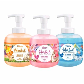 綠的 植物抗菌潔手慕斯400ml（水族樂園）