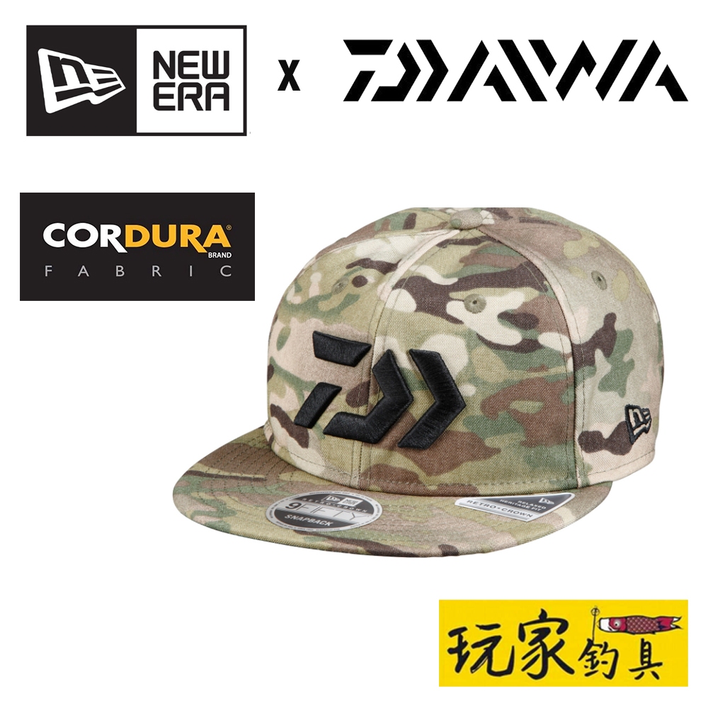 ｜玩家釣具｜New Era x DAIWA DC-5223N 9FIFTY™ CORDURA® 防磨 潮帽 平簷帽