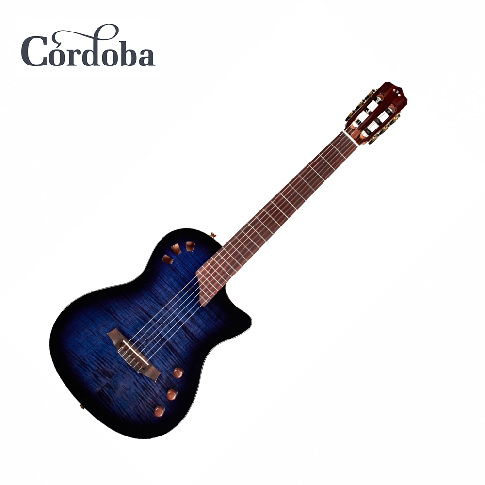 Cordoba Stage Limited Blue Burst  限定款 電古典吉他 漸層藍色【敦煌樂器】