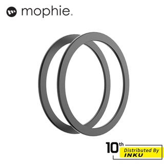 mophie Snap 手機磁吸環 充電 無線配件 MagSafe功能 (2入組) 引磁片 導磁片 磁鐵 磁圈 磁吸片
