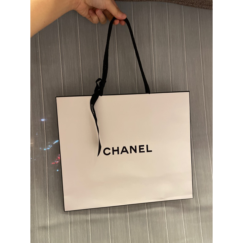 全新 Chanel 香奈兒 紙袋 禮品袋 收納袋 紙袋改造 專櫃紙袋 名牌紙袋