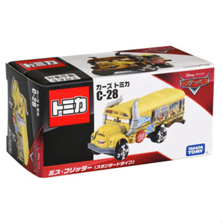 [小樂]蝦皮代開發票 日版 tomica 汽車總動員 cars c-28 c28 麥斯 瘋狂麥斯 撞車大賽 閃電麥坤