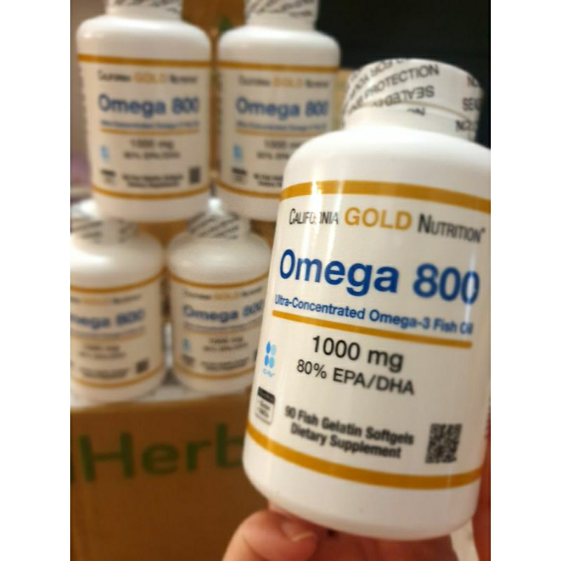 🇺🇸US代訂California Gold Nutrition Omega 800 80%高濃度魚油90顆委任代訂服務