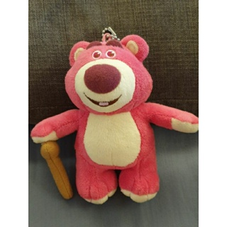 日本帶回 迪士尼商店 熊抱哥 拐杖熊 草莓熊 玩具總動員 Lotso 吊飾 別針