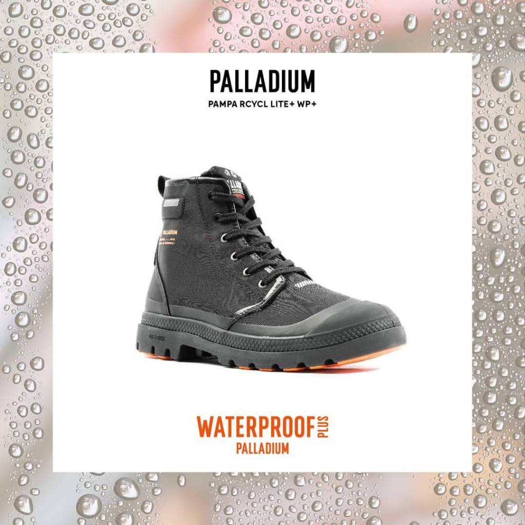 新款 JASON DR (免運費) 女款 PALLADIUM 環境永續 再生輕量防水鞋 黑 98848-008