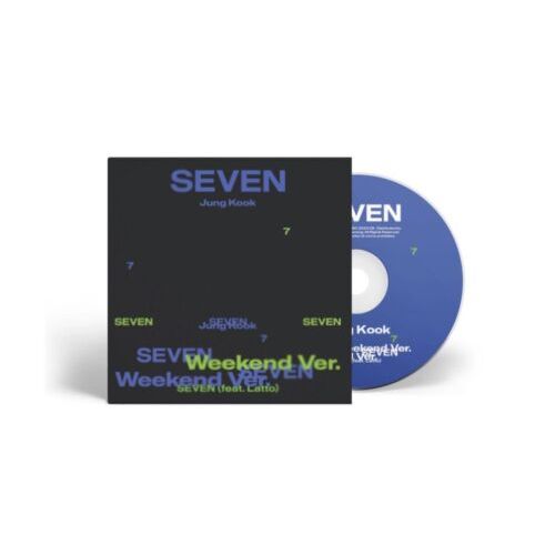 全新現貨➲  JUNGKOOK (BTS) - SEVEN CD SINGLE 單曲CD WEEKEND (美國進口版)