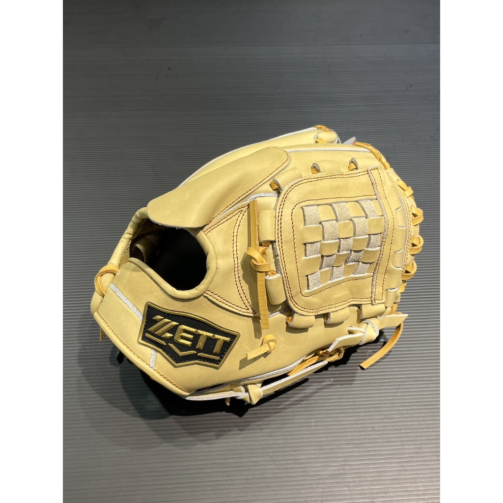 棒球世界ZETT SPECIAL ORDER 訂製款棒壘球手套特價源田款投手11.5吋奶油色