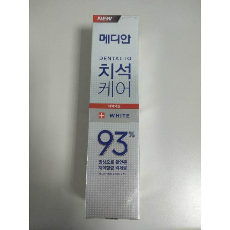 韓國Median 93% 強效淨白去垢牙膏 白（淨白護理）