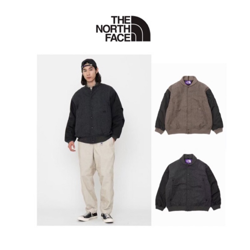 🇯🇵北面THE NORTH FACE TNF Herringbone Tweed棒球夾克 棒球外套 正品代購 潮流