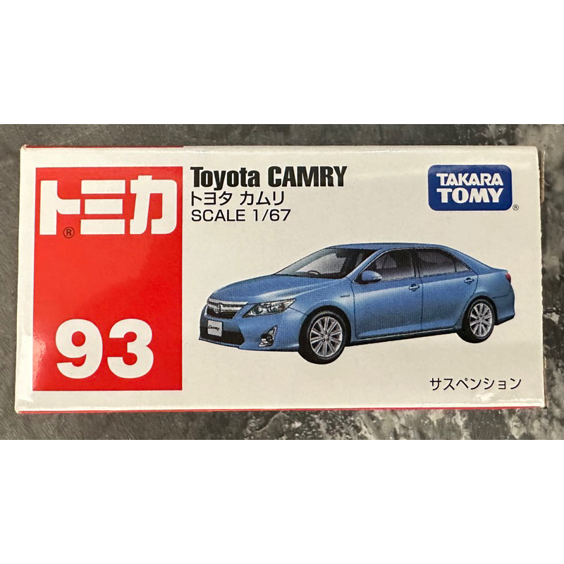 TOMICA 多美 NO. 93 93 TOYOTA 豐田 CAMRY 7代 凱美瑞 藍 模型車 模型