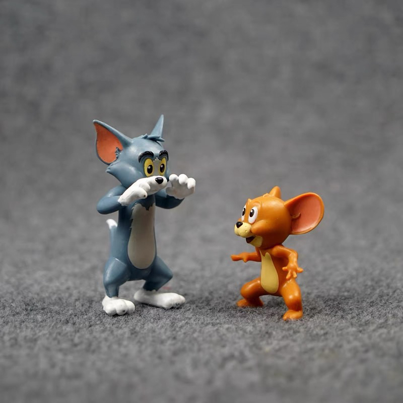 伊斯坦✋小物｜正版 湯姆貓 傑利鼠 模型 玩具 公仔 玩偶 Tom Jerry 湯姆貓與傑利鼠