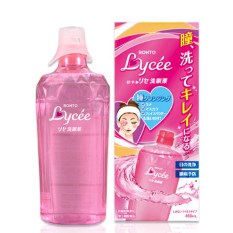 【日本代購❤️‍🔥】預購 親帶 日本代購 樂敦 洗眼 液 境內版 Lycee 洗眼液  𝟒𝟓𝟎𝐦𝐥