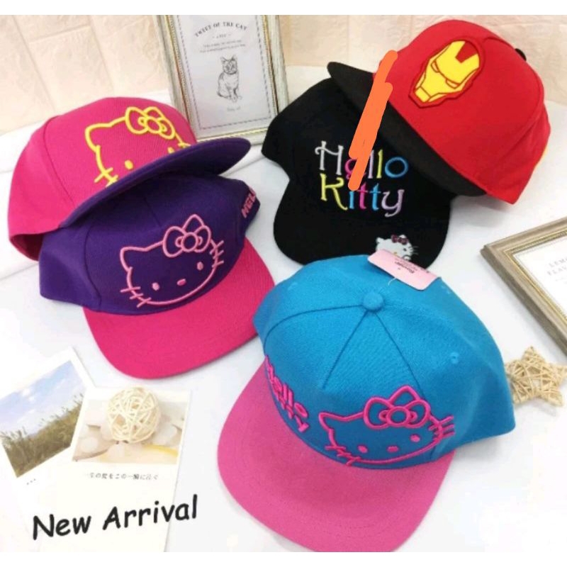 kitty 刺繡棒球帽 三麗鷗 球帽