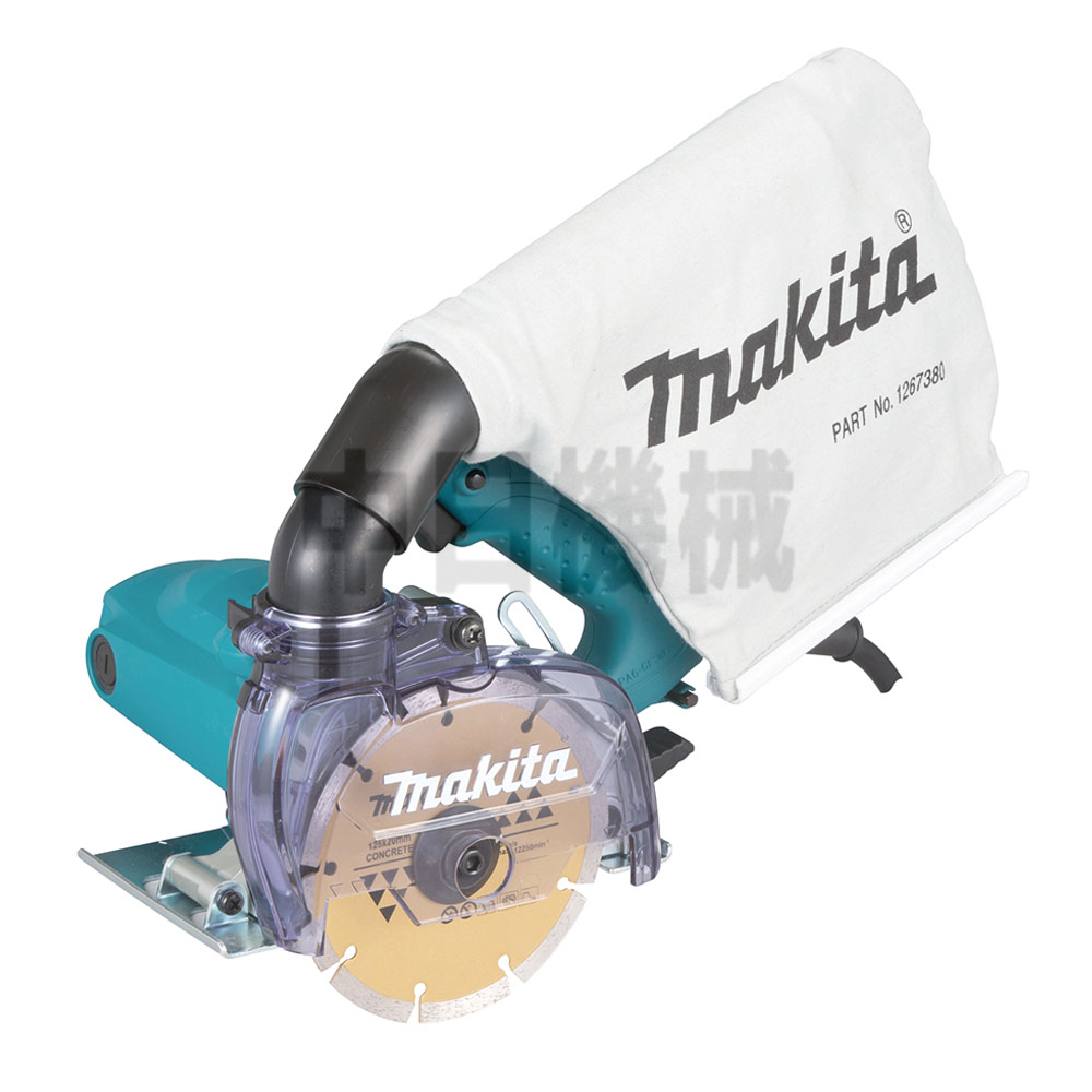 現貨☆中日機械五金  牧田 Makita 切石機 4100KB 集塵式5" 電動 切石機 大理石 切割機 鋸片另外購買