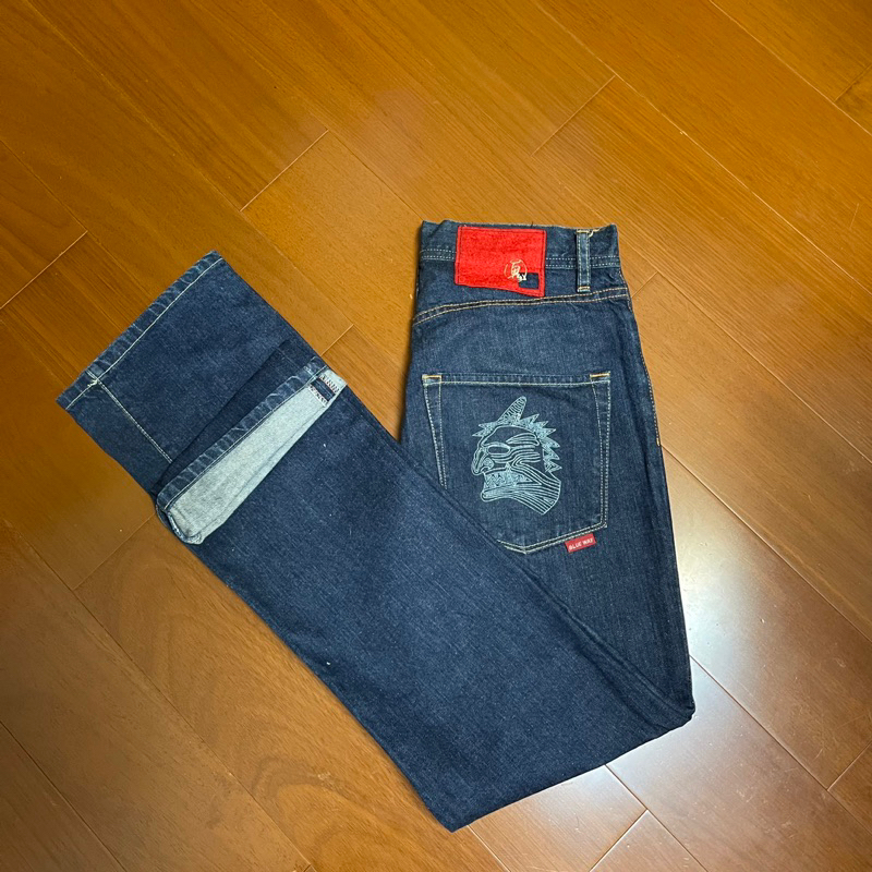 （size 28w) 鬼洗低腰牛仔褲 （3031-7）