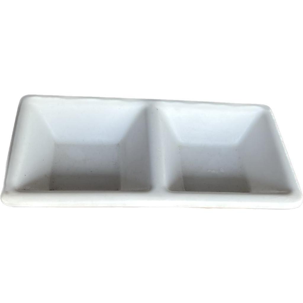 【宏益餐飲設備】白色 美耐皿 盤子 碟子 醬碟 防磨 日式 餐盤 碗盤器皿 耐高溫 二手