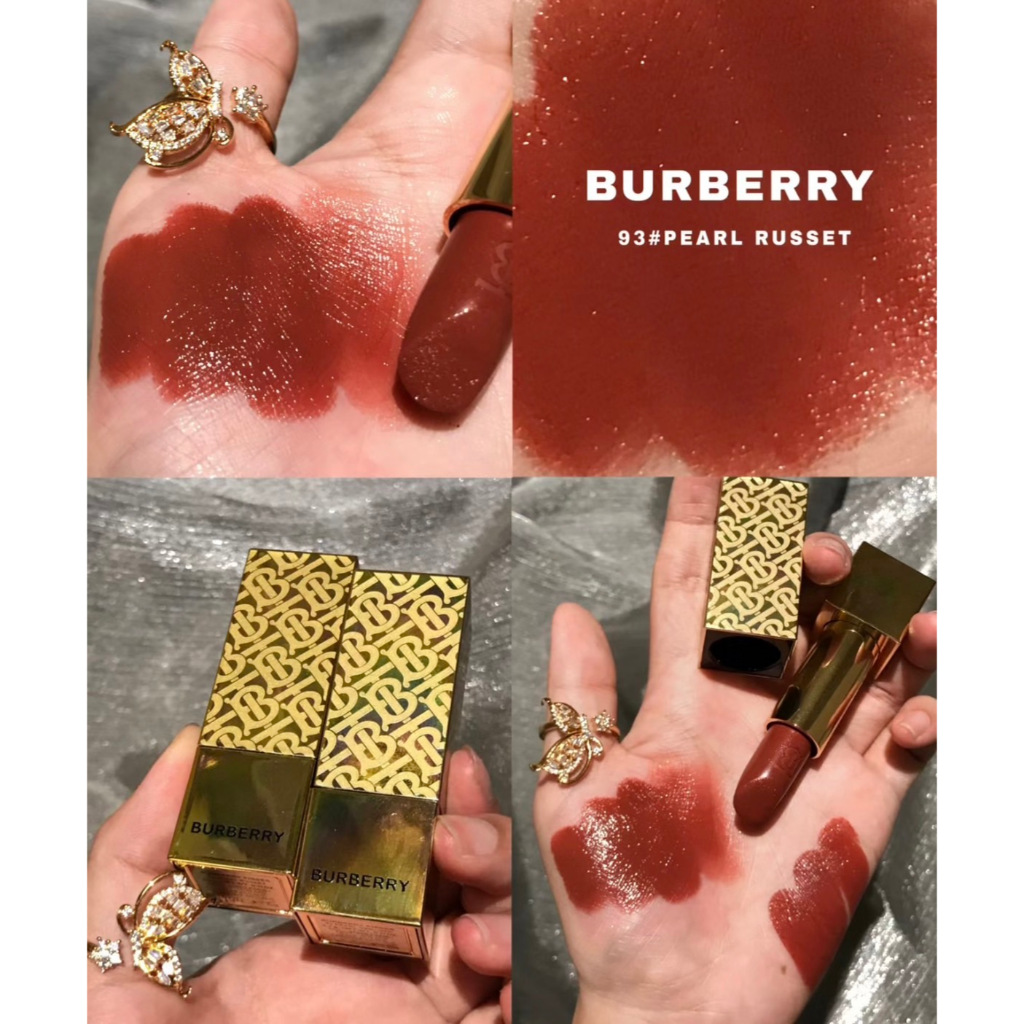 現貨+預購[M]Burberry 博柏利之吻小金磚口紅滋潤緞光  唇膏